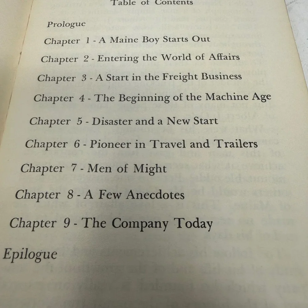 Allie Cole The Man That Maine Made Book Mildred N Thayer Maine History Biography